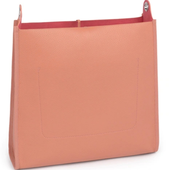 TOUS Orange Leather Leissa Shoulder Bag - Picture 6 of 12